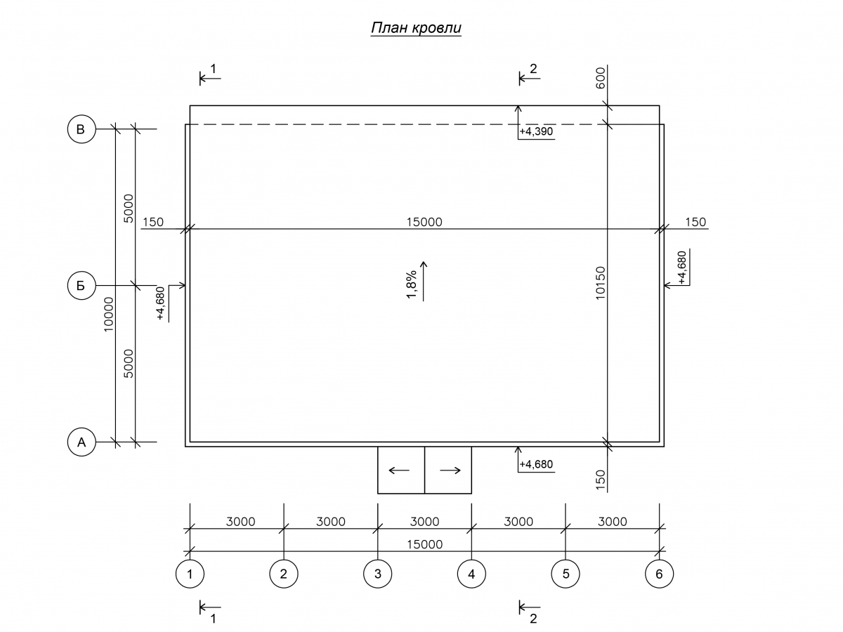 Планировка Кафе-столовая из сэндвич-панелей -  фото 2